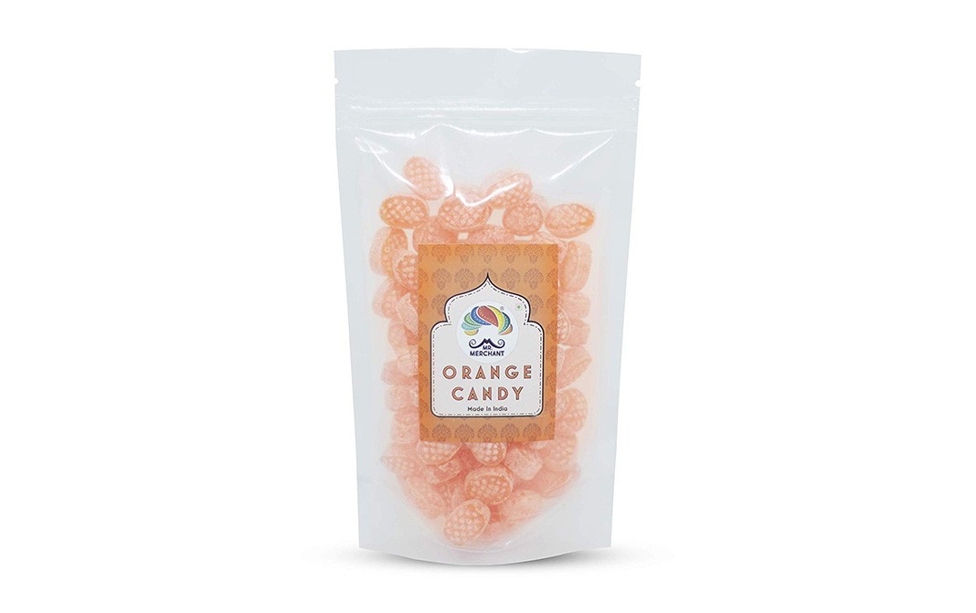 Mr. Merchant Orange Candy    Pack  400 grams